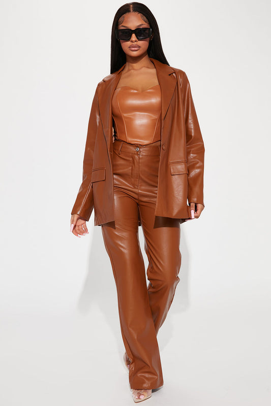 Charlotte Leather Pant